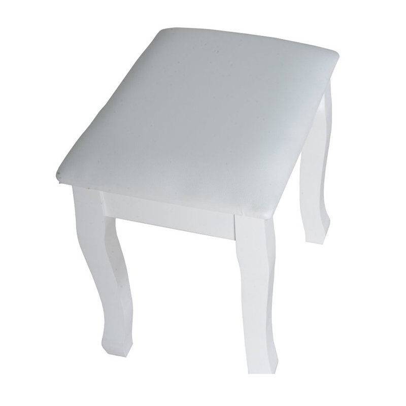 Winston Porter Solid + Manufactured Wood Accent Stool & Reviews Wayfair